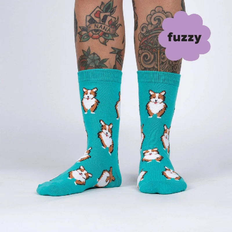 Sale Alert Sock It To Me Women's Crew Socks - Nothin' Butt Corgis
