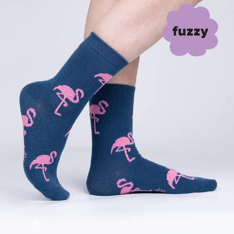 Weekend Savings Fiesta Sock It To Me Women's Crew Socks - Ready-Set-Flamin-Go!