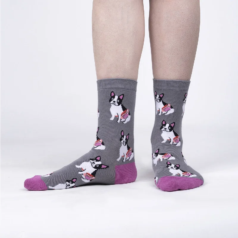 Reduced Price Sock It To Me Women's Crew Socks - Where Treats Go