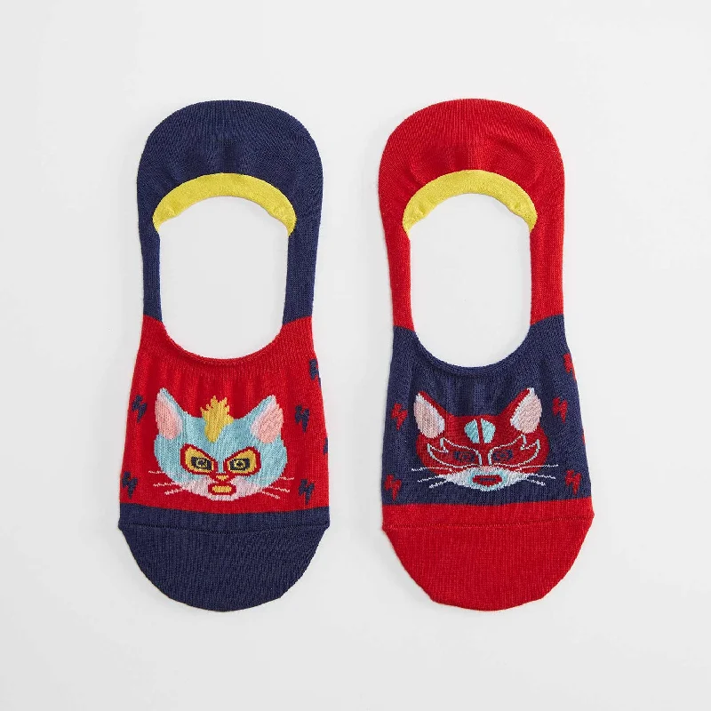 Special Offer Sock It To Me Women's No Show Socks - Gato Libre