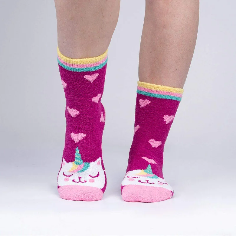 One-Day Only Sock It To Me Women's Slipper Socks - Mewnicorn