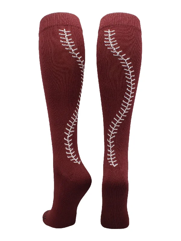 Maroon/White