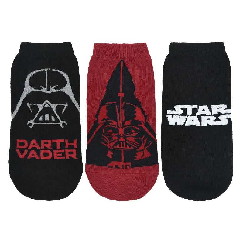 Weekend Discounts to Enjoy STAR WARS Gift Pack For Men- Star Wars Logo and Darth Vader-Ankle Length Socks (Multicolored) (Pack of 3 Pairs/1U) Weekend Discounts to Enjoy STAR WARS Gift Pack For Men- Star Wars Logo and Darth Vader-Ankle Length Socks (Multicolored) (Pack of 3 Pairs/1U)