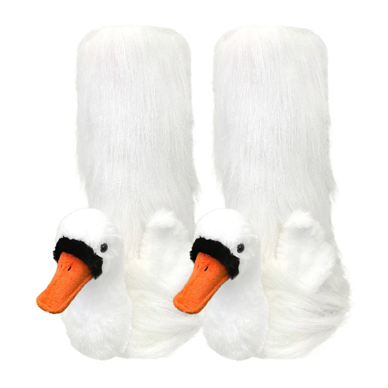 Weekend Savings Extravaganza Sweetpea Swan Kid's Slipper Socks