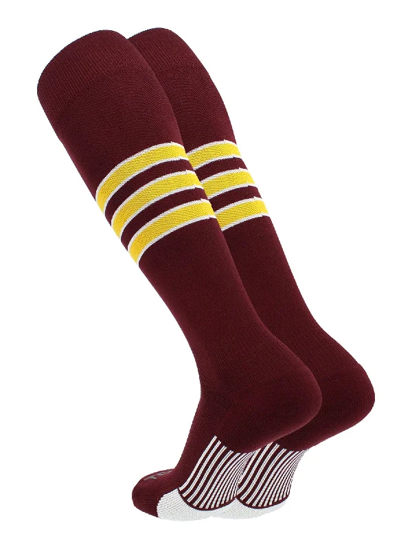 Maroon/White/Gold