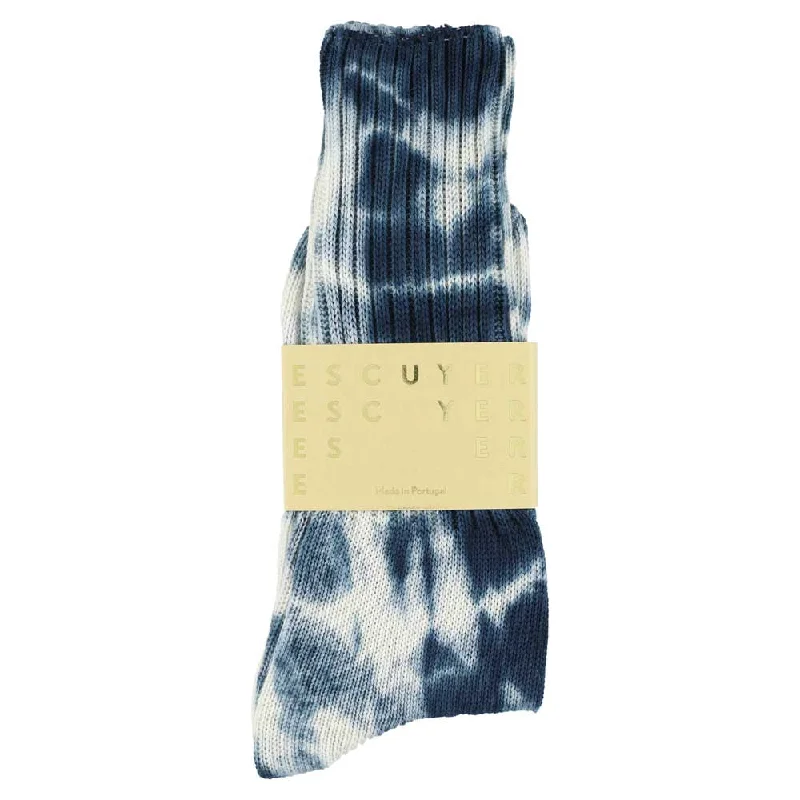 Weekend Savings Fiesta Tie Dye Socks - Off White / Graphite