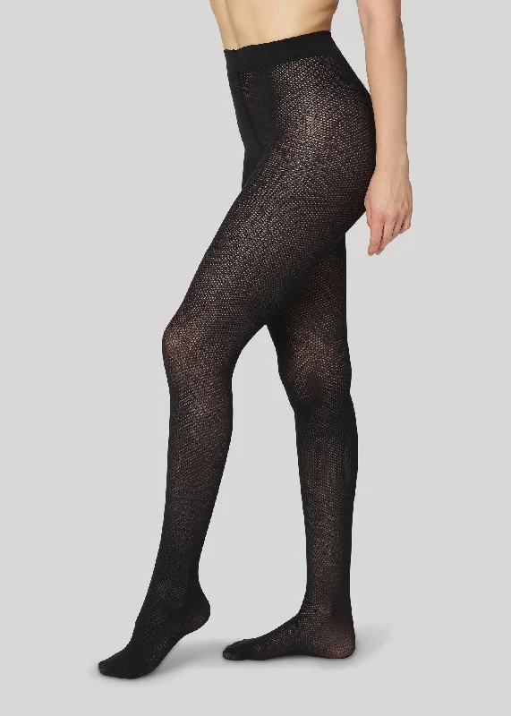 Time-Sensitive TINE PERFORATED - Black