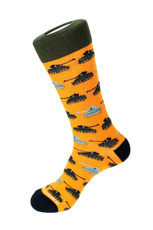 Act Fast Army Tanks Crew Sock