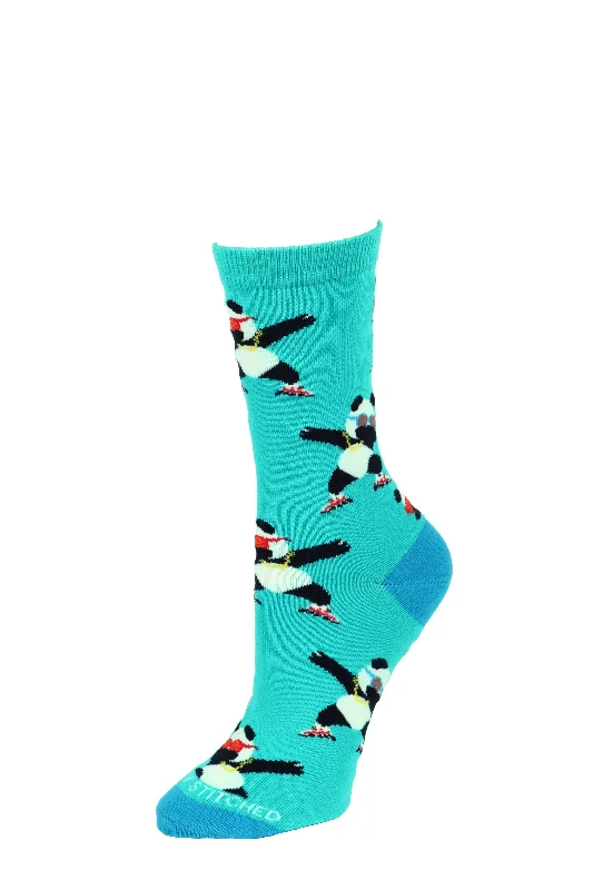 Teal Black White