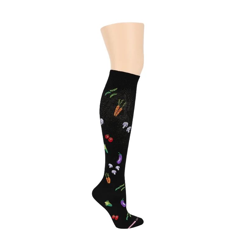 Celebrate the Weekend with Discounts Veggies | Knee-High Compression Socks For Women Celebrate the Weekend with Discounts Veggies | Knee-High Compression Socks For Women