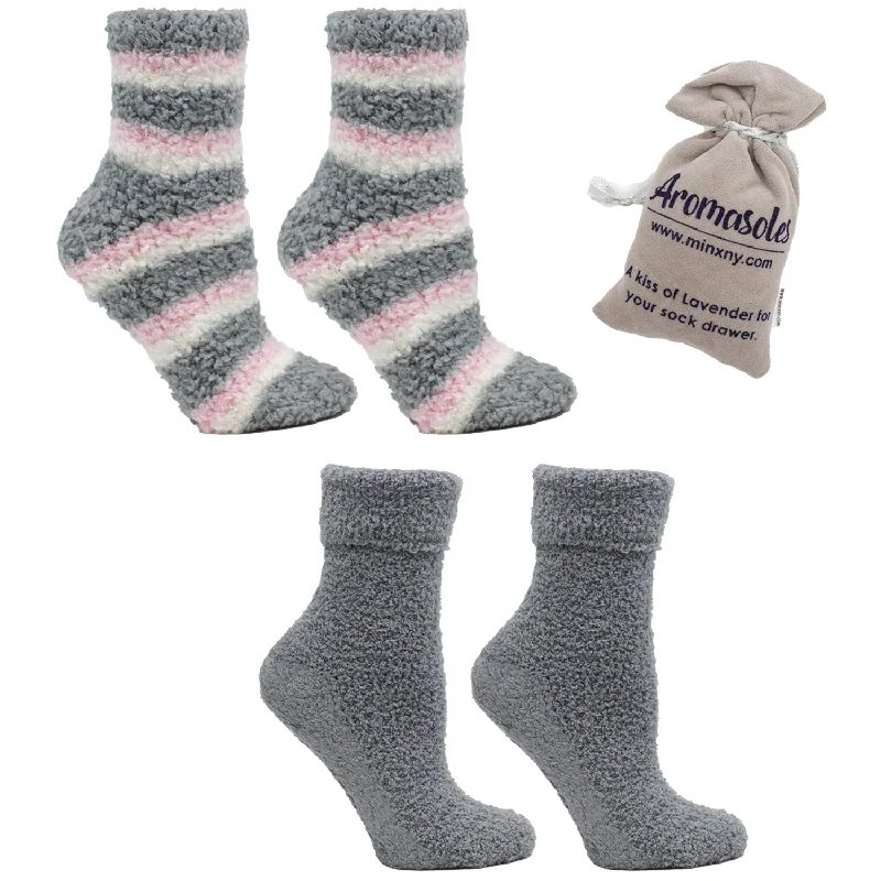 Weekend Bargains to Grab Lush N Plush 2 pack sipper socks - Rose N Shea Butter
