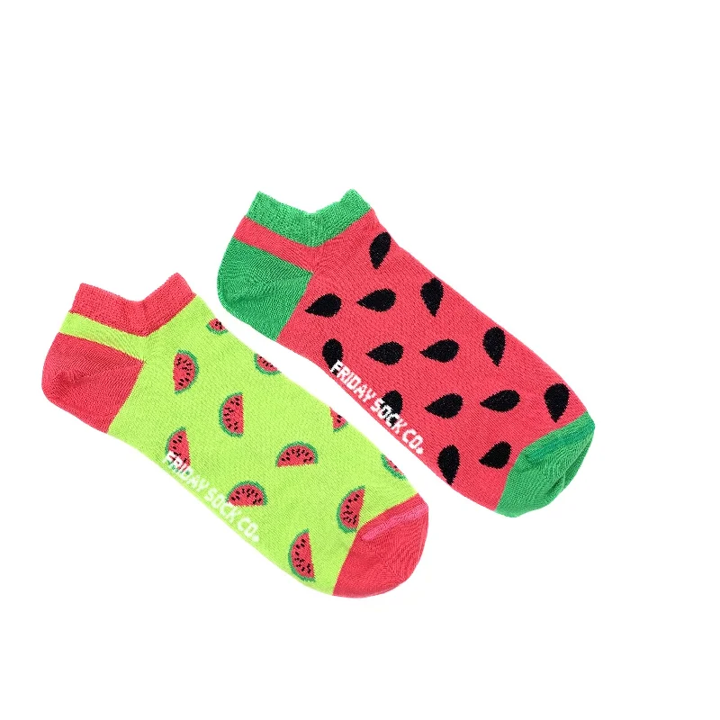 Weekend Specials to Savor Men's Inside Out Watermelon Ankle Socks